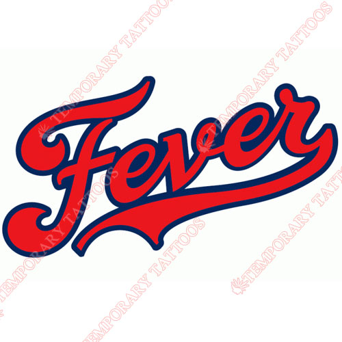 Indiana Fever Customize Temporary Tattoos Stickers NO.8560